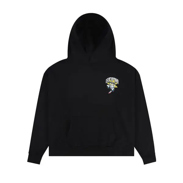 Glo Gang A Lil Glory Hoodie Black - Glo Gang Worldwide
